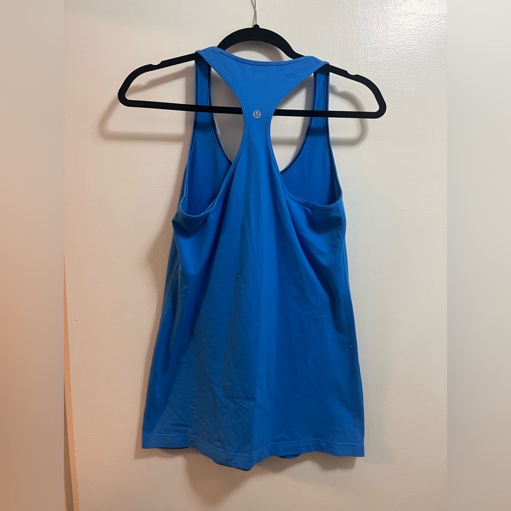 lululemon athletica Blue Tank Top